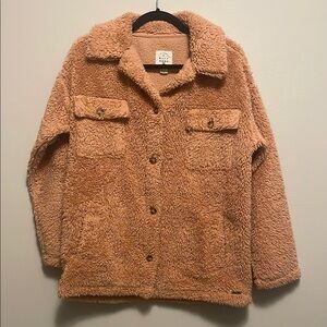 Billabong Warm Tan Sherpa Jacket